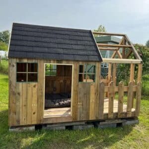 Cabane "Félix" avec sa terrasse