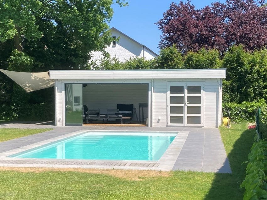 Exemple de poolhouse
